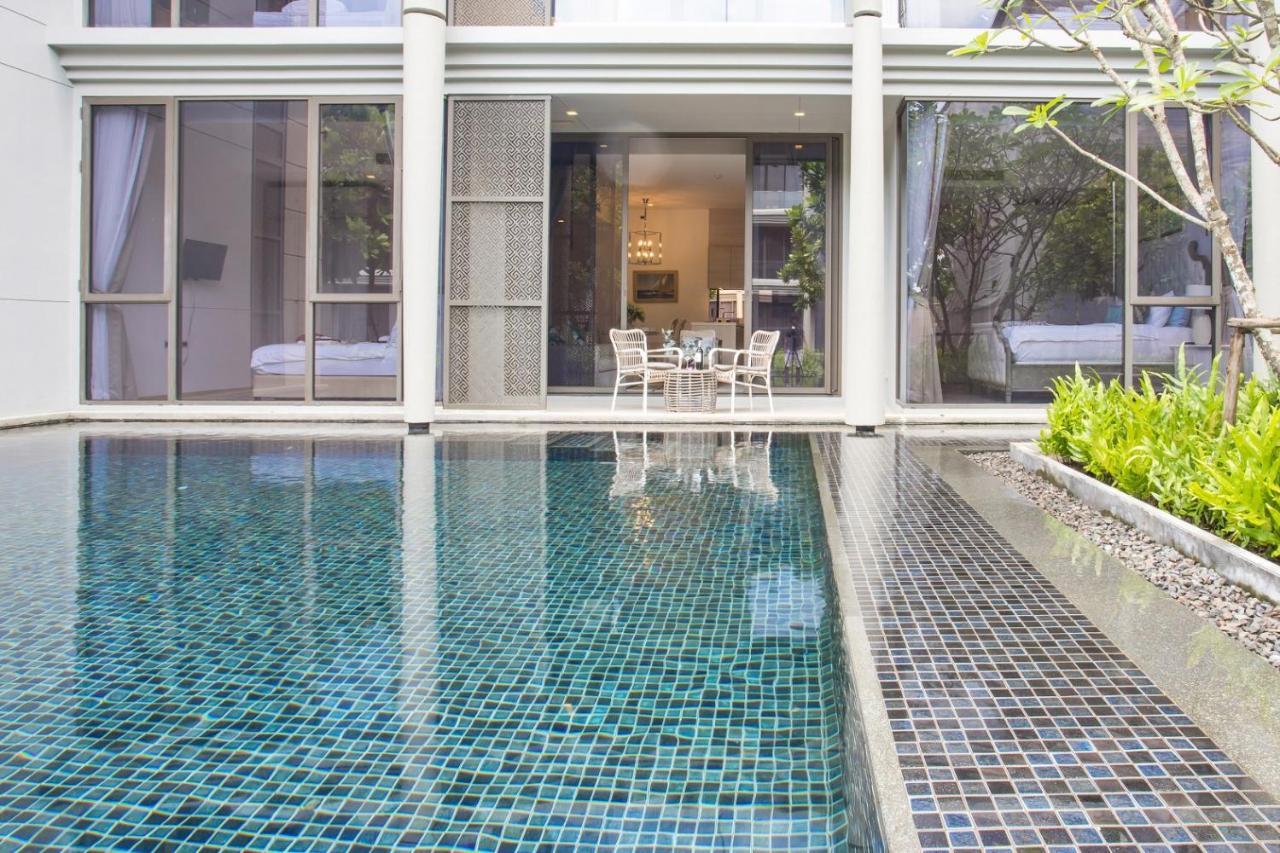 Luxury Oceanfront_pool access apartment Mai Khao Extérieur photo
