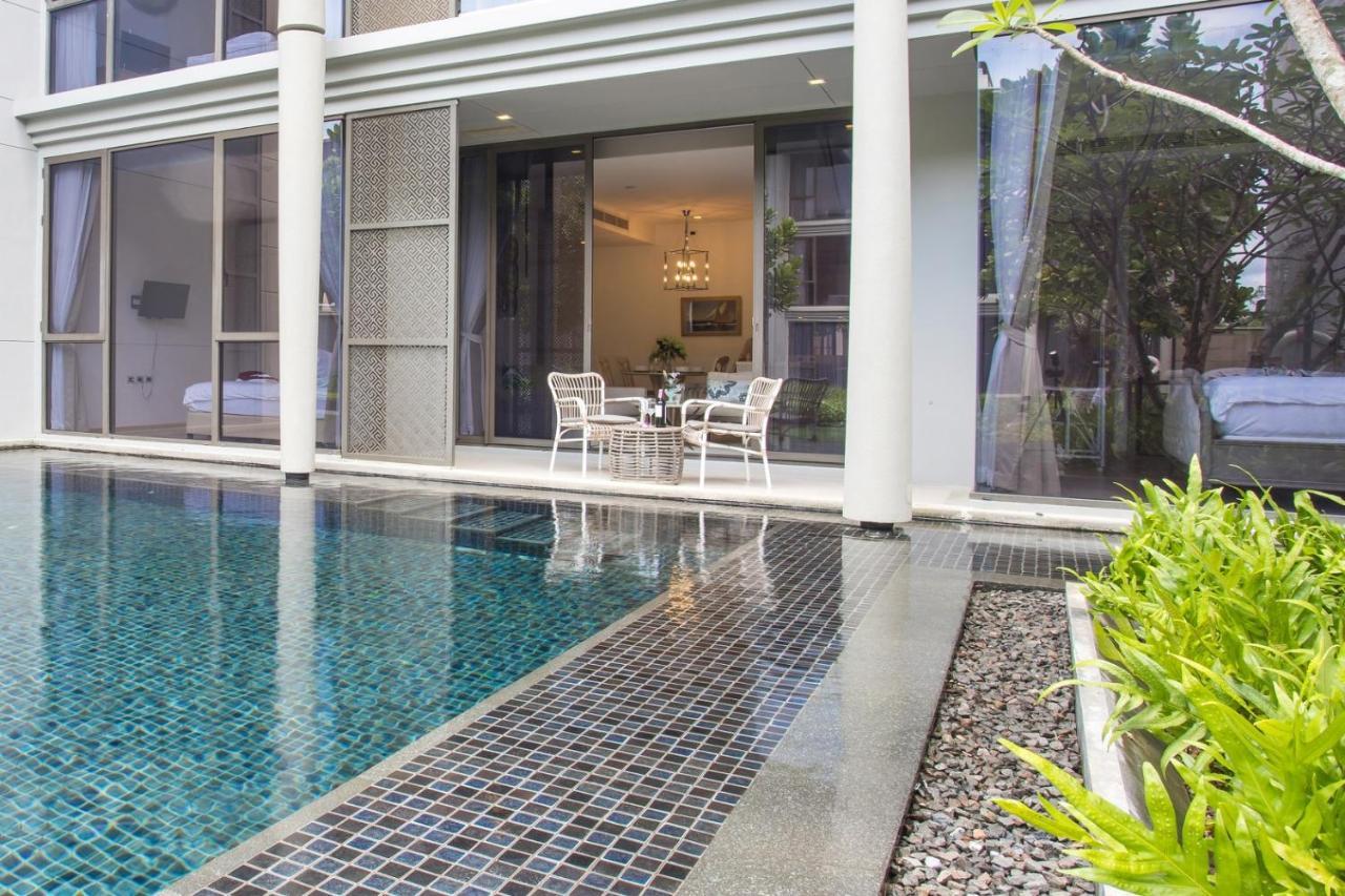 Luxury Oceanfront_pool access apartment Mai Khao Extérieur photo